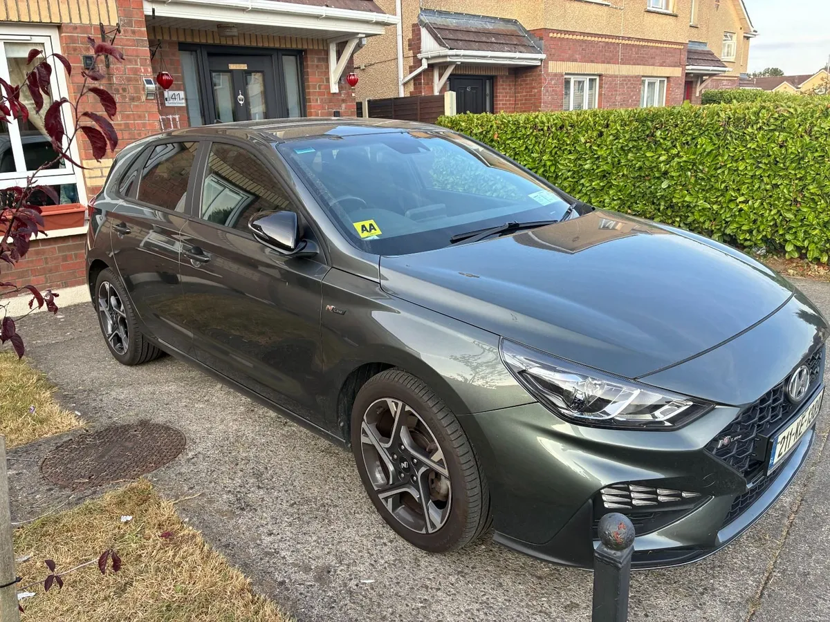Hyundai i30 N Line Petrol Amazon Grey Low KMS - Image 3
