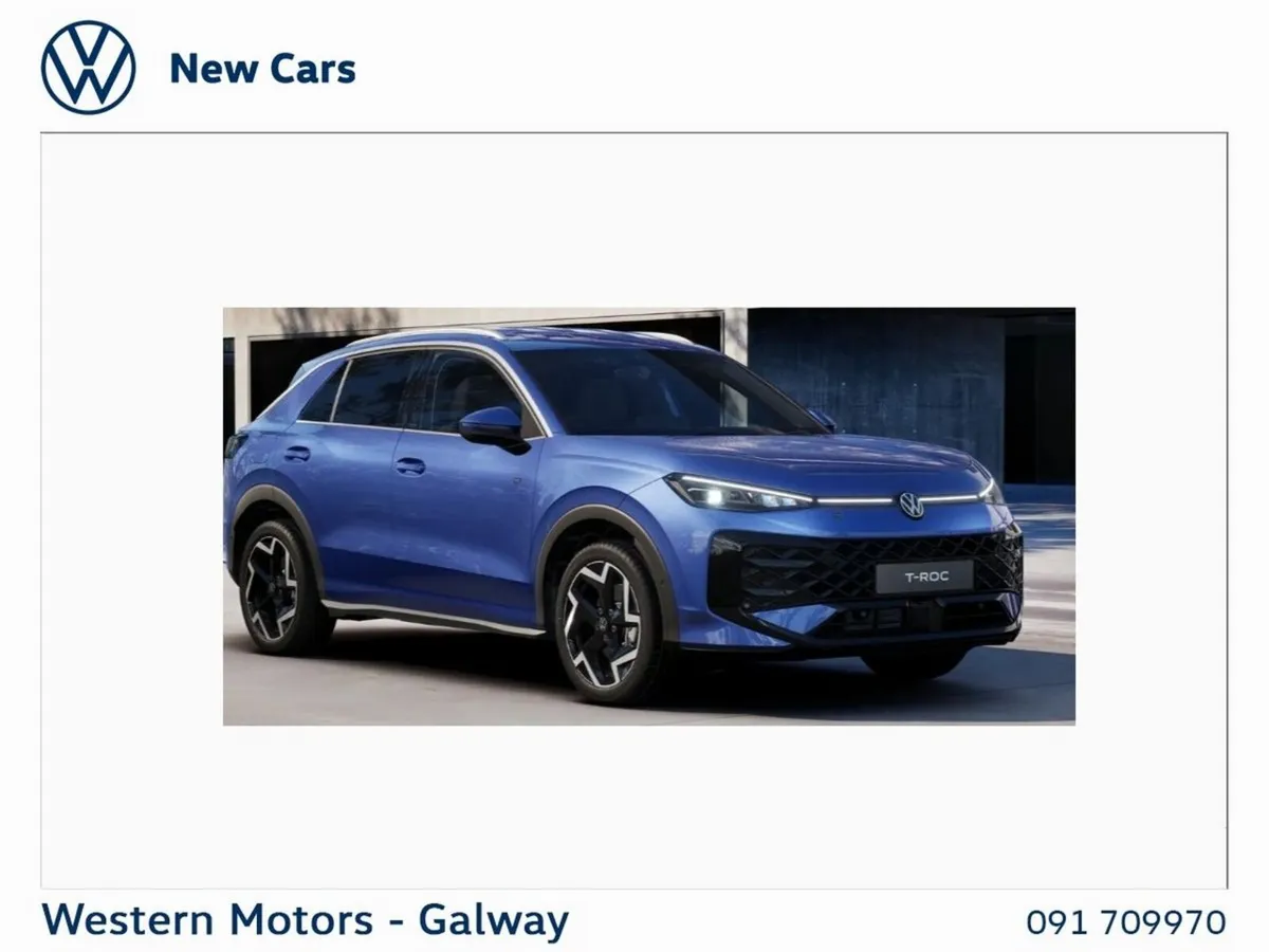 Volkswagen T-Roc **262 Reg, Only 1 Available** R-L - Image 1