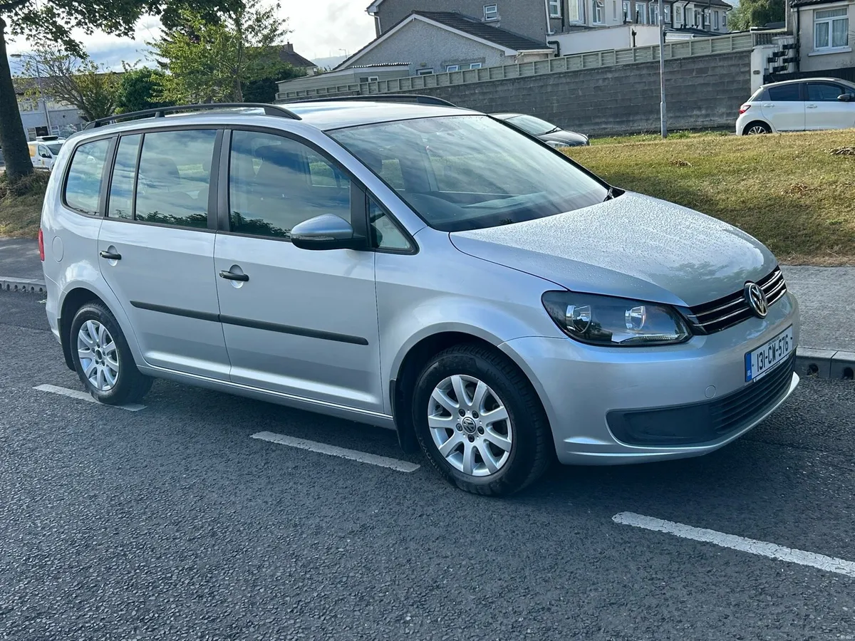 2013 VOLKSWAGON TOURAN 1.6 TDI 7 SEATER NEW NCT - Image 1