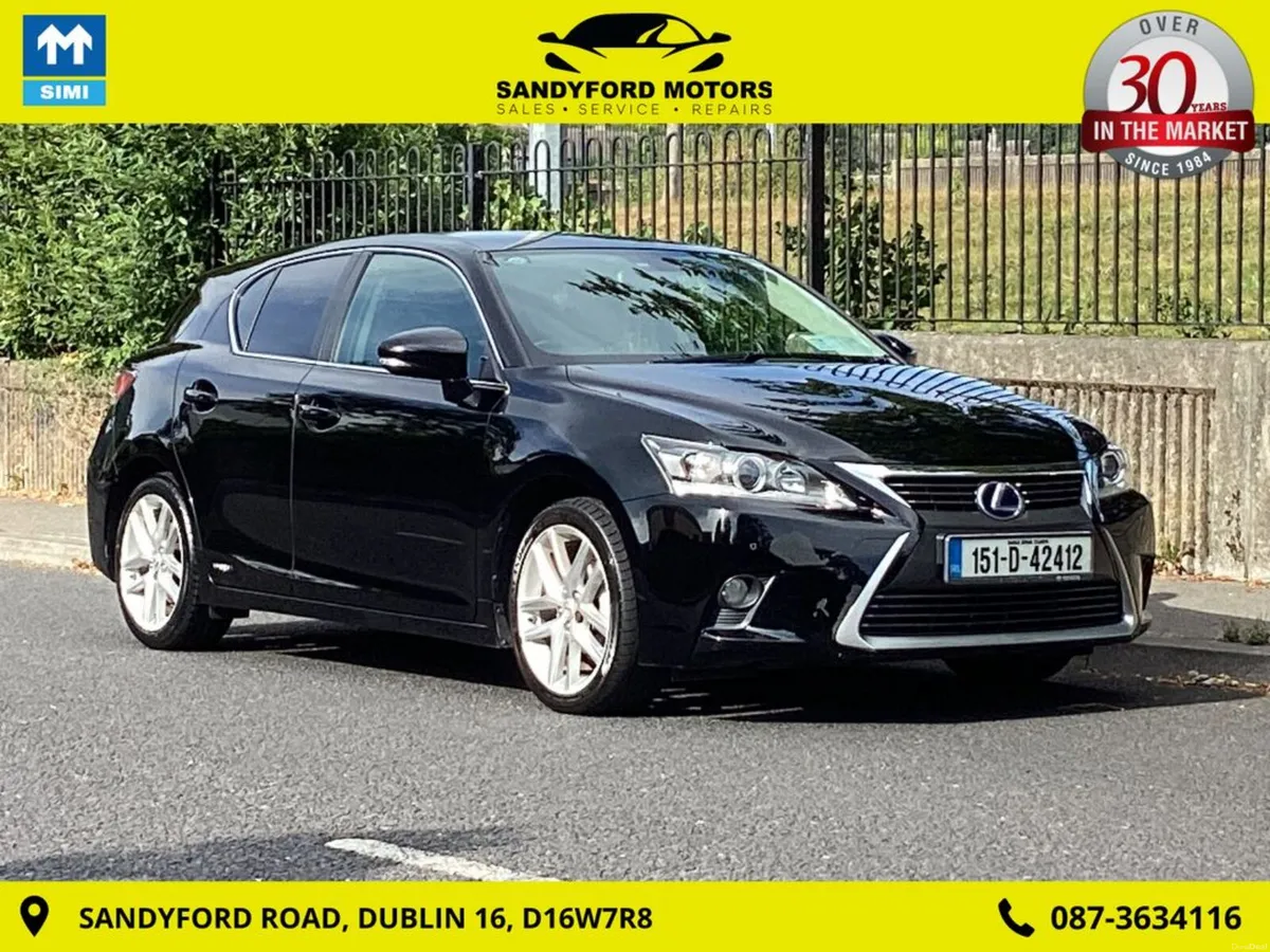 Lexus CT 200H Advance 5DR Auto - Image 1