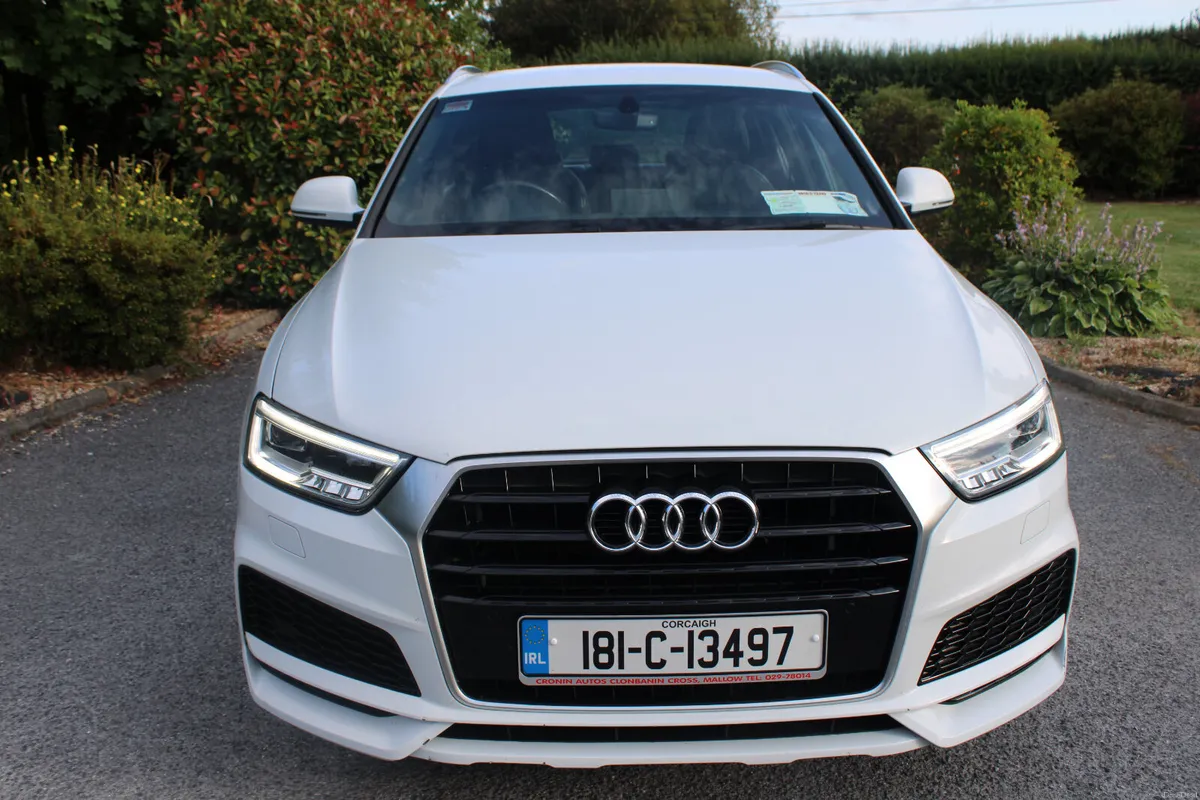 2018 AUDI Q3 S-LINE EDITION 2.0 TDI 150bhp. - Image 2