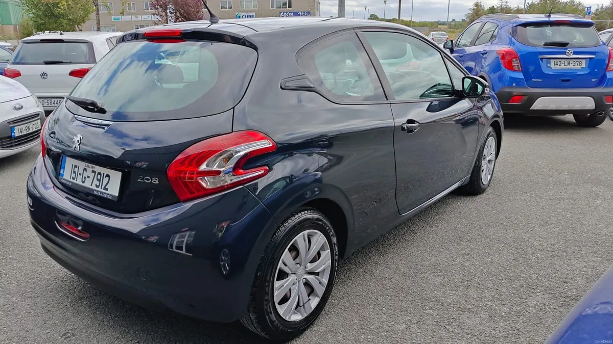 Peugeot 208 2015 1.0 Petrol Low Km T.Belt Done Nct - Image 2
