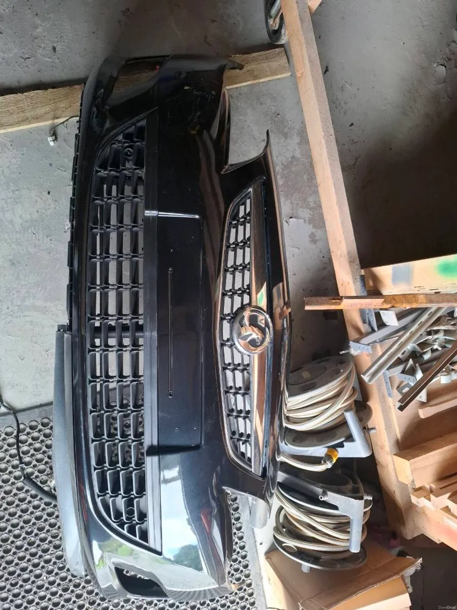 Opel/Vauxhall astra front bumper - Image 1