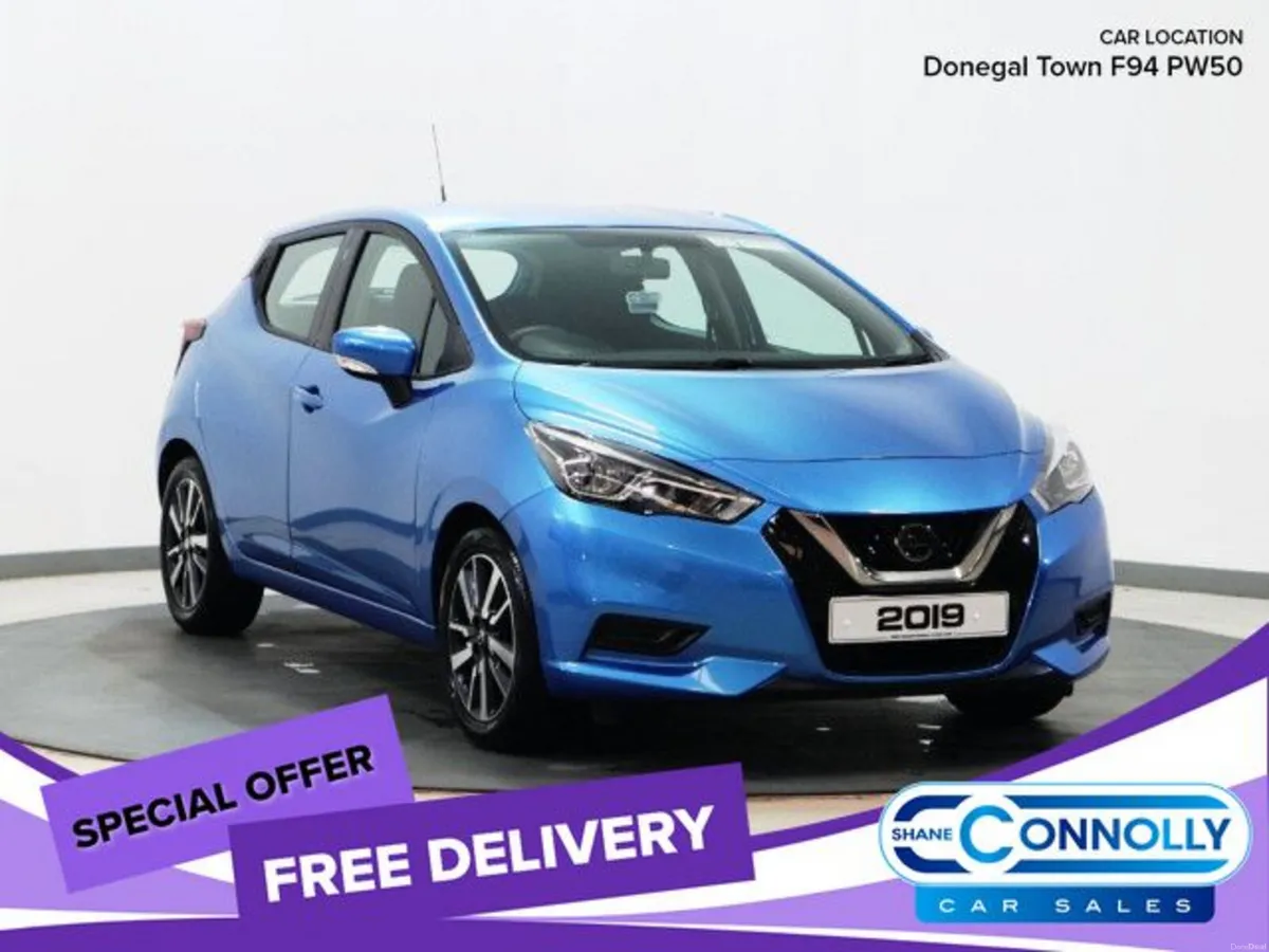 *62* 2019 Nissan Micra 1.0 SV - Image 1