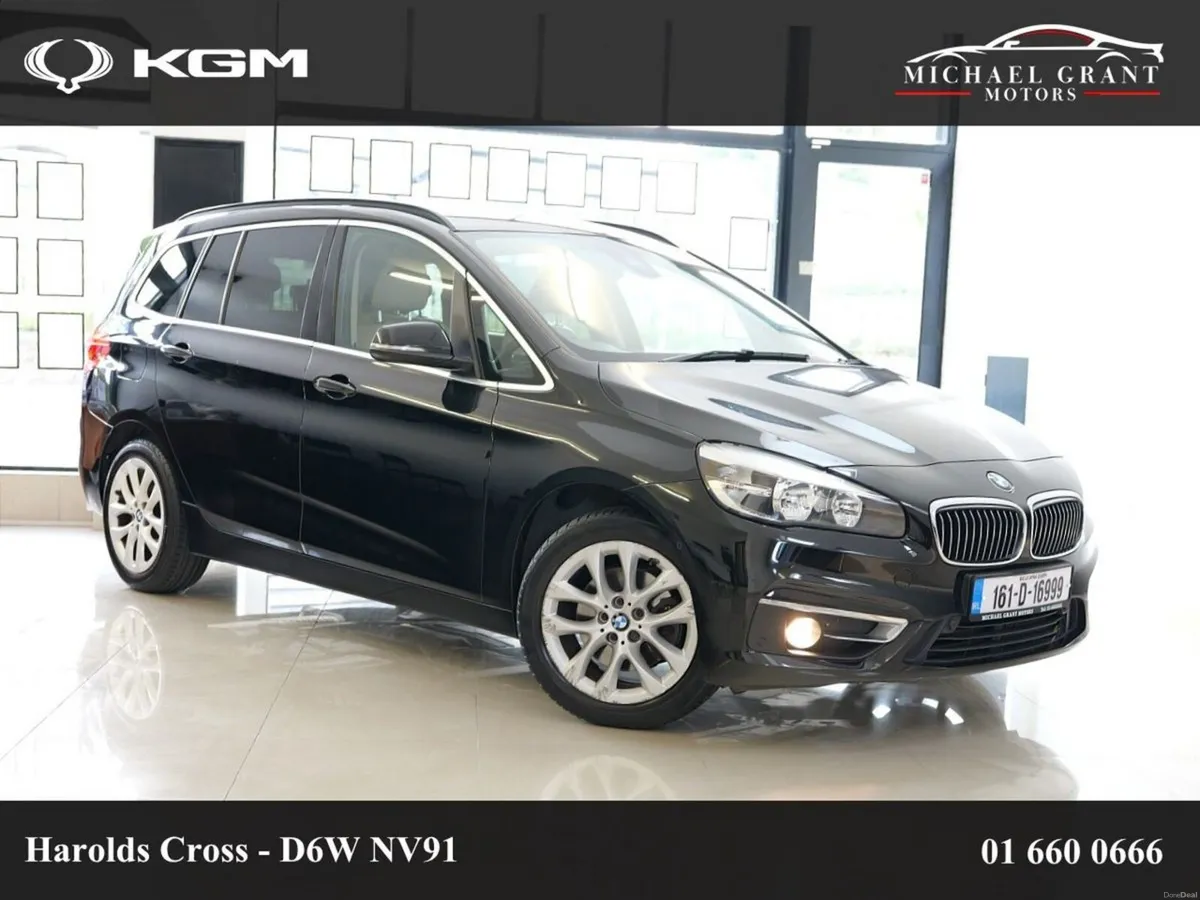 BMW 2-Series 7 SEATER GRAN TOURER 218D LUXURY 2 OW - Image 1