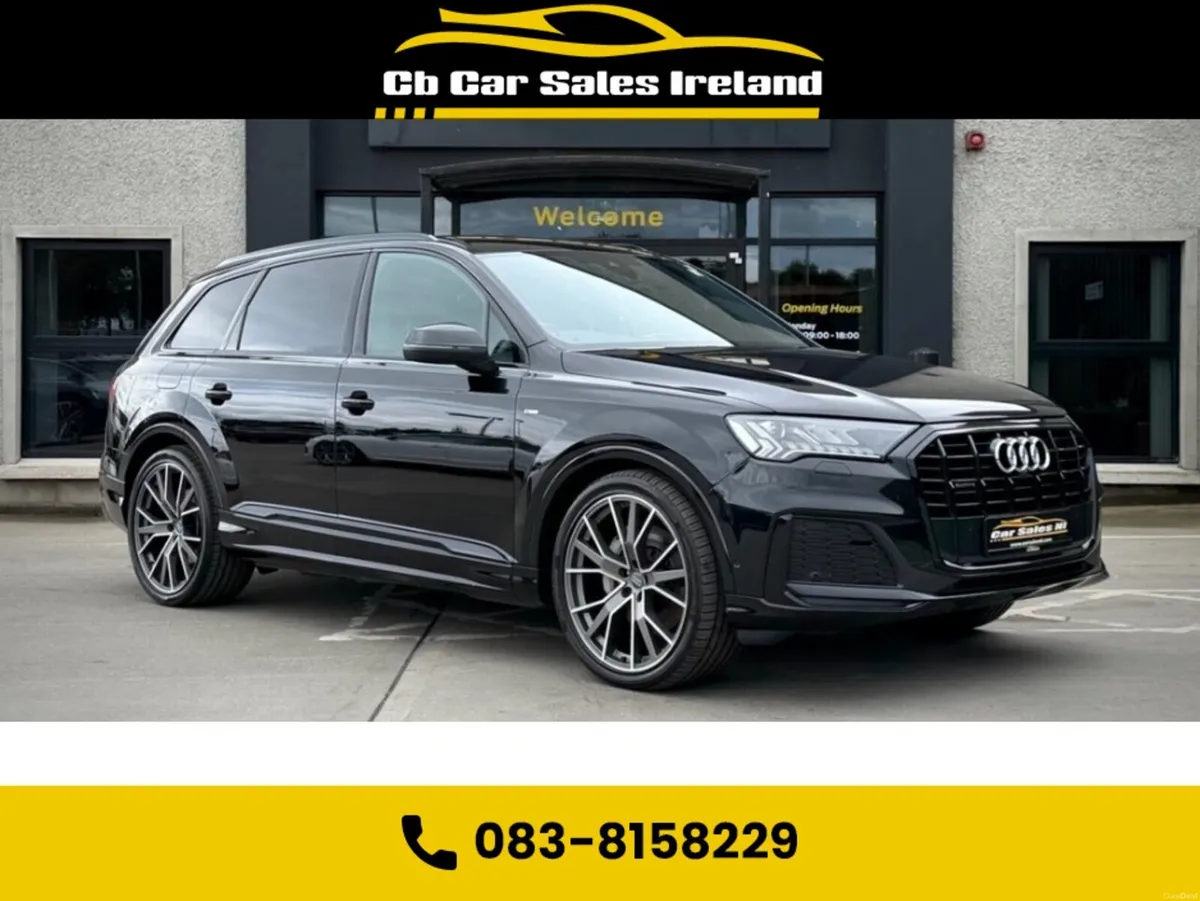Audi Q7 S LINE 45 TDI MHEV QUA QUATTRO BLACK EDITI - Image 1