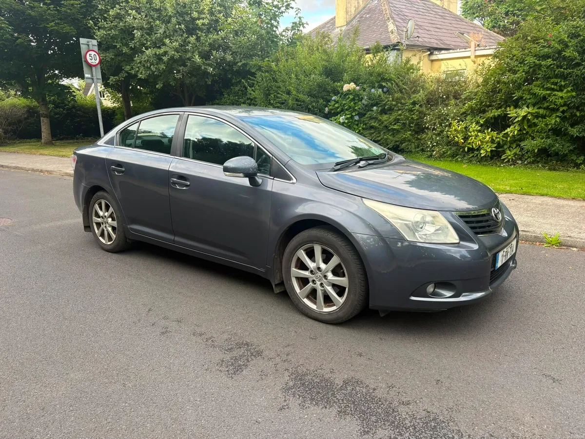 2011 Toyota Avensis 2.0 D4D New NCT 07/27 - Image 1
