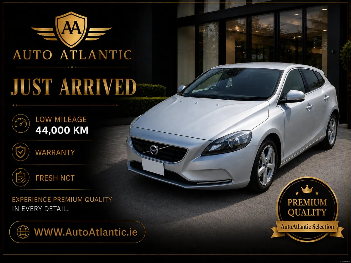 ❁ VOLVO V40 T4 ❁ AUTO ❁ Full specs ❁ Low Mileage ❁ - Image 1