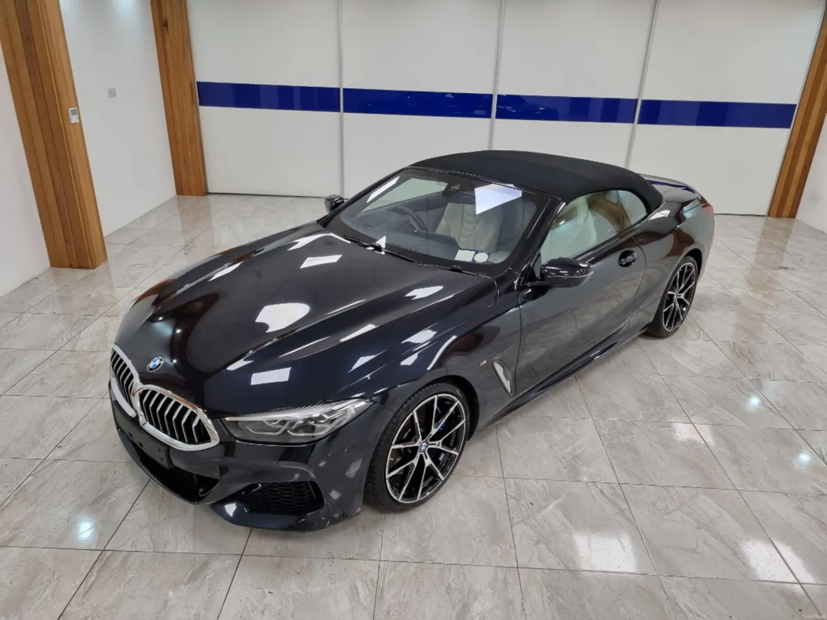 BMW 8-Series CABRIOLET// BLACK WITH IVORY - Image 4