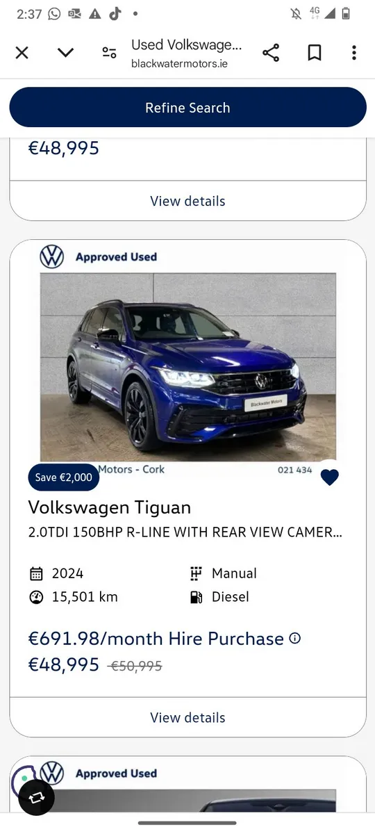 241 Volkswagen Tiguan - Image 2