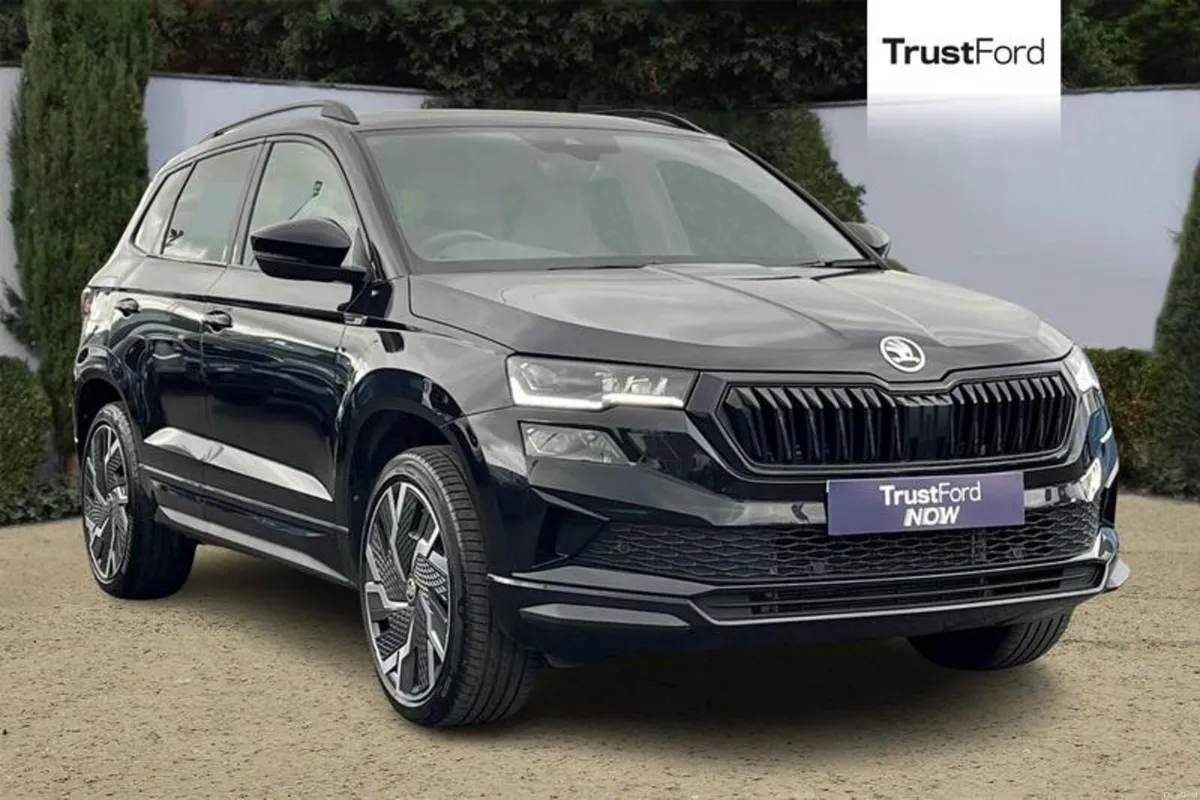Skoda Karoq 2.0 TSI SportLine SUV 5dr Petrol DSG 4 - Image 1