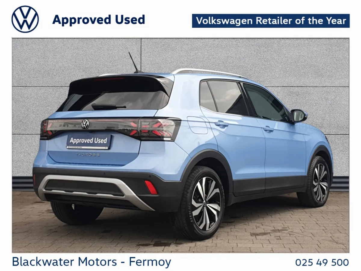 Volkswagen T-Cross 1.0TSI 115BHP STYLE - Image 3