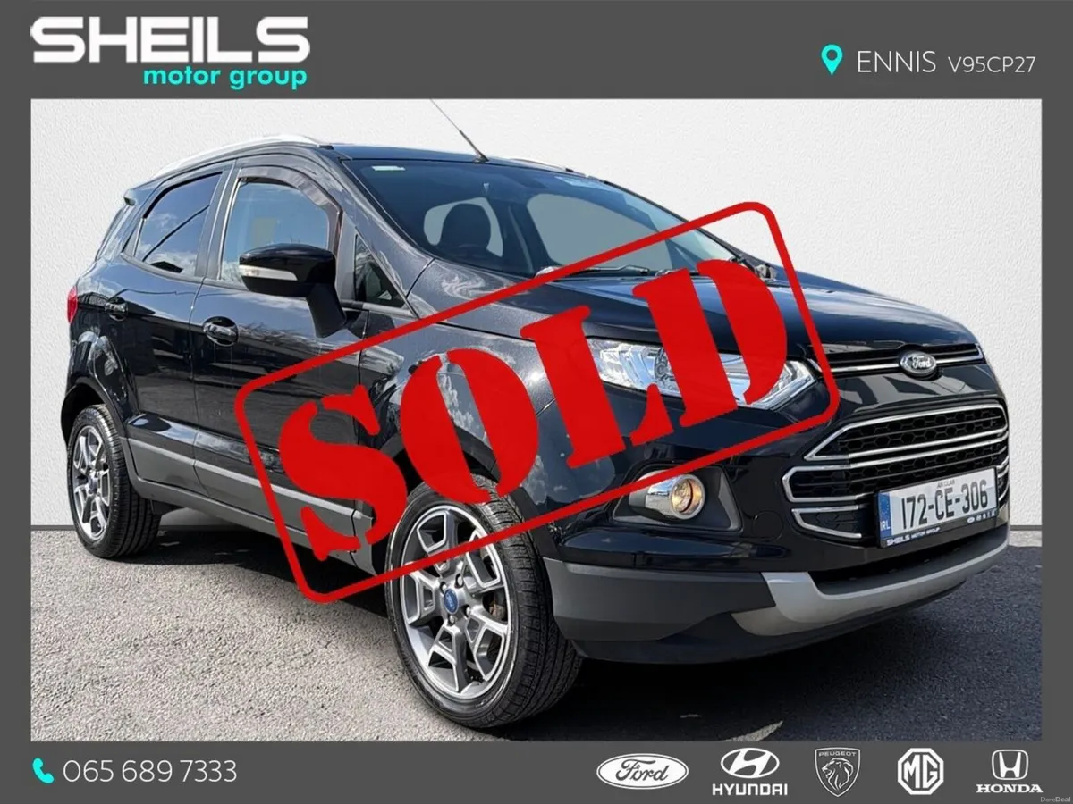 Ford EcoSport *SOLD* 1.5 Diesel Titanium - Image 1