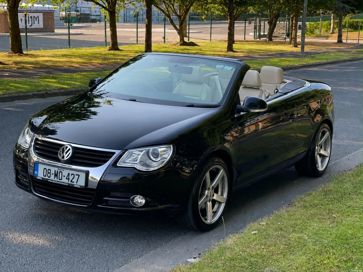 Volkswagen EOS cabriolet 1.4 petrol nct and taxed - Image 1