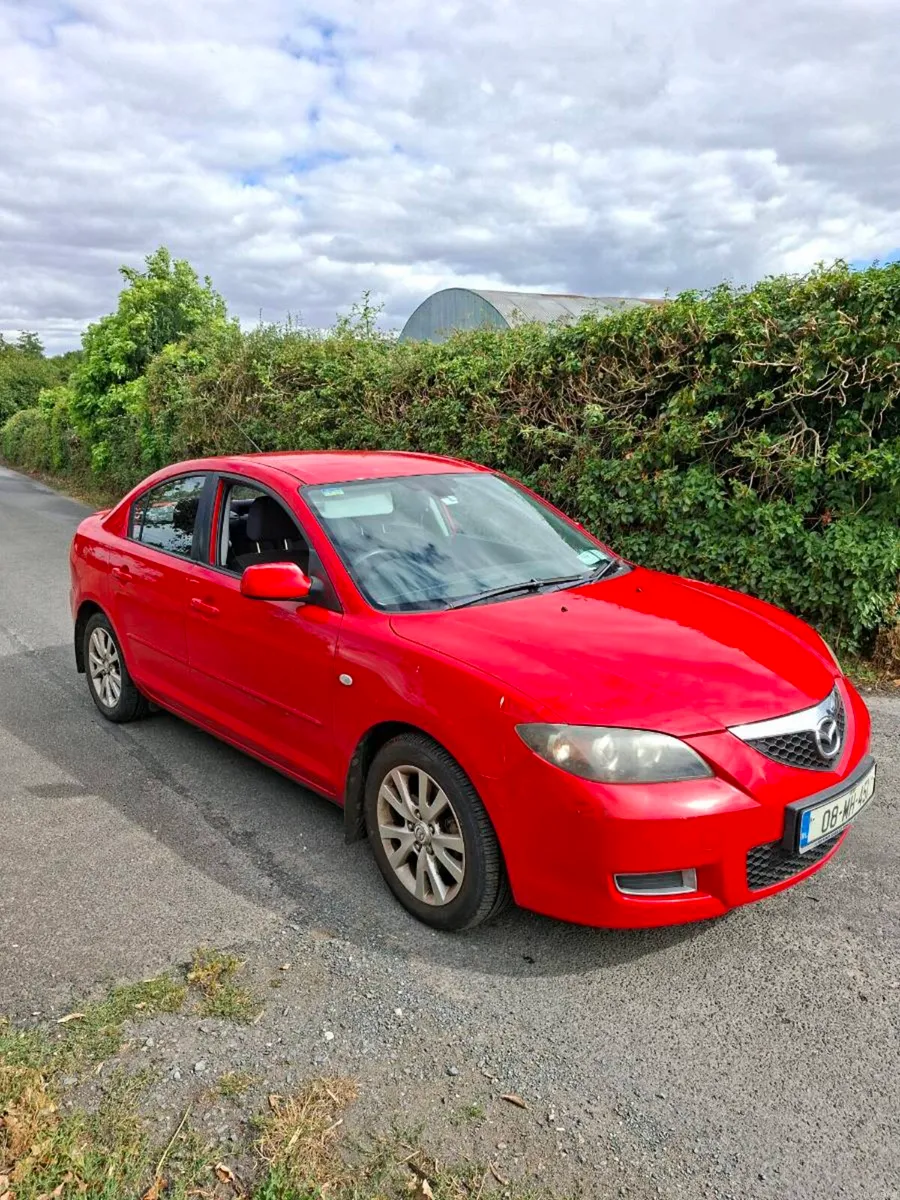 MAZDA 3 2008 NCT 1/27 TAXED LOW KM - Image 1