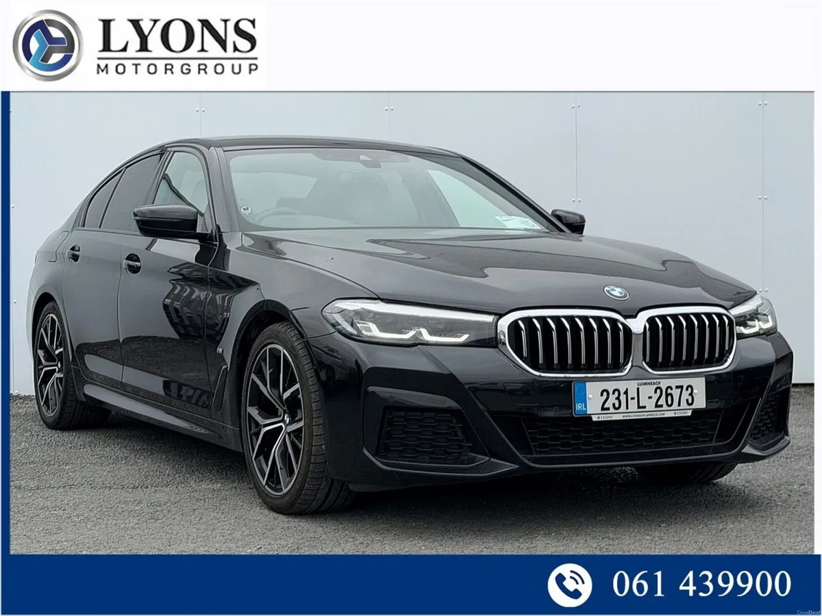 BMW 5-Series 520d M Sport Auto ** 24 Month Warrant - Image 1