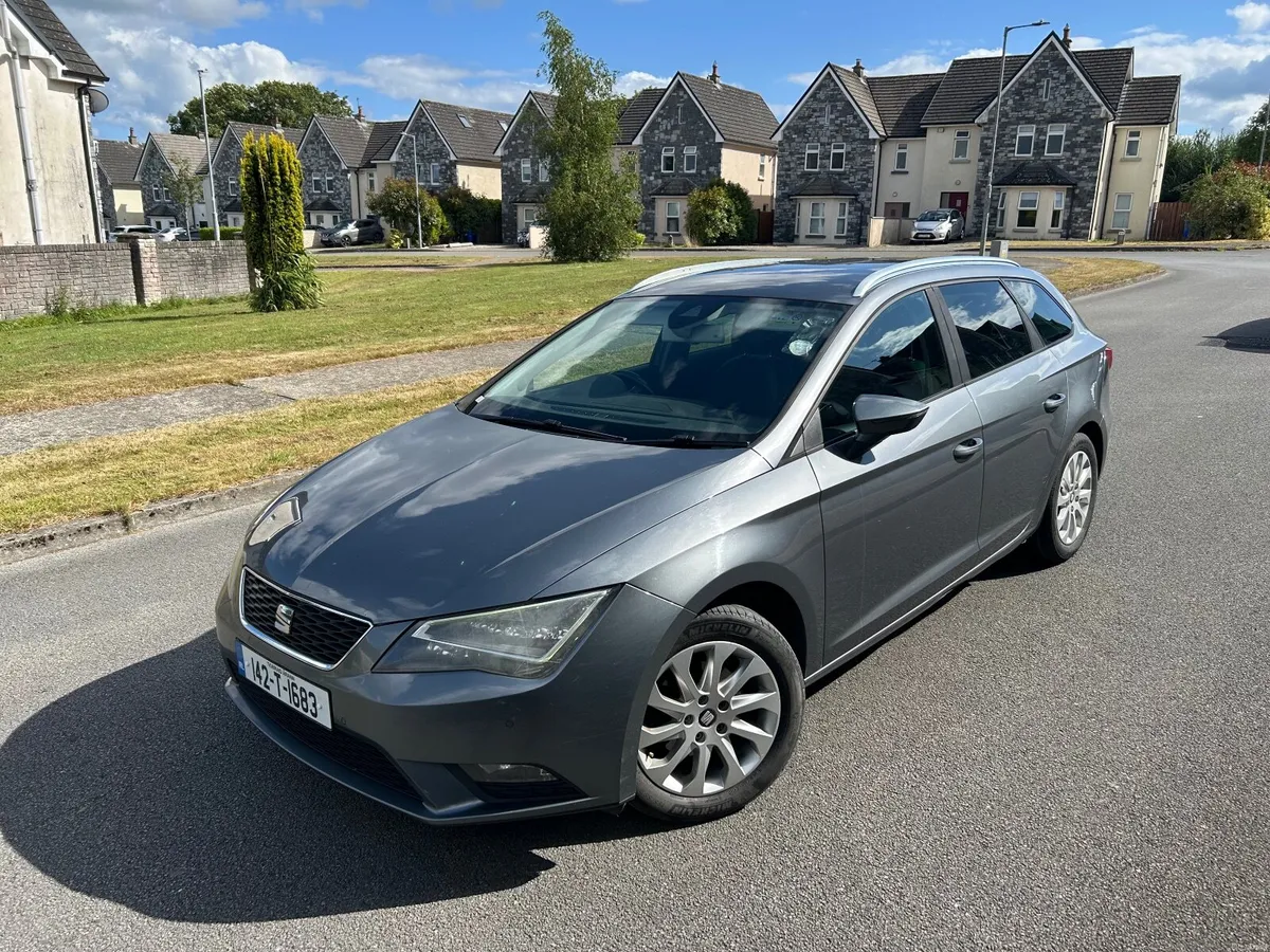 142 SEAT Leon estate 1.6 TDI 105 bhp high spec mod - Image 2
