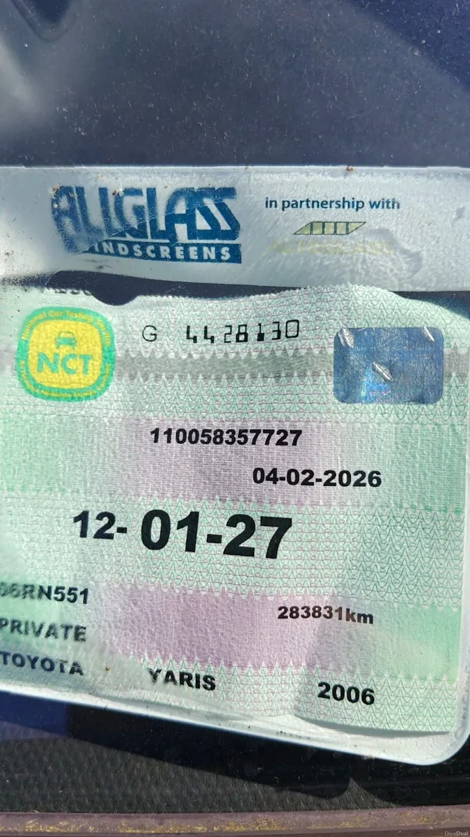 Toyota Yaris 2006 1.0 Good Cond Nct 1/27 Tax 1/27 - Image 4