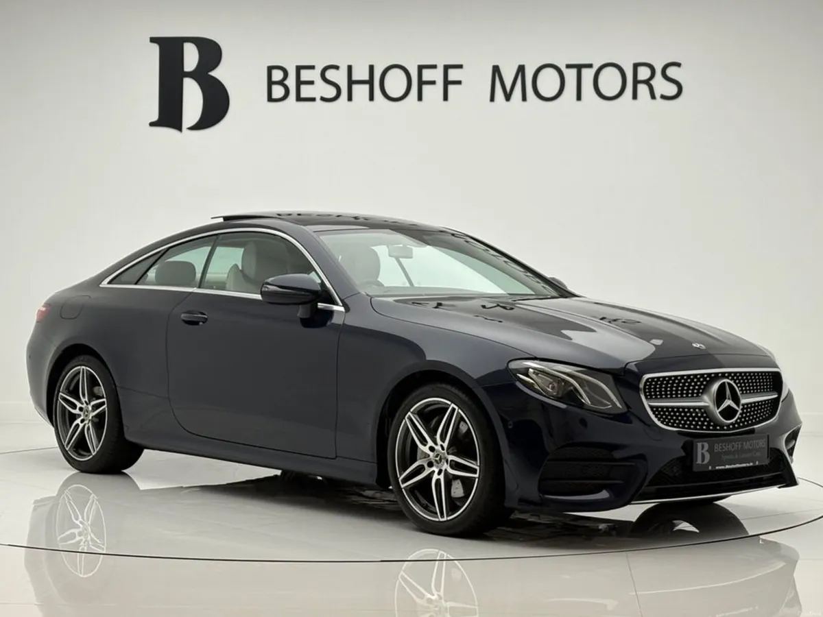Mercedes-Benz E-Class 200 AMG LINE COUPE=BEIGE INT - Image 3