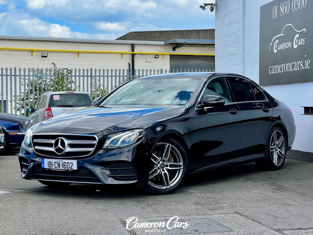 MERCEDES BENZ E220 AMG LINE ARMANI BLACK - Image 1