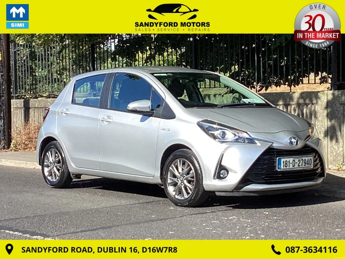 Toyota Yaris HY Hybrid Luna 4DR Auto - Image 1