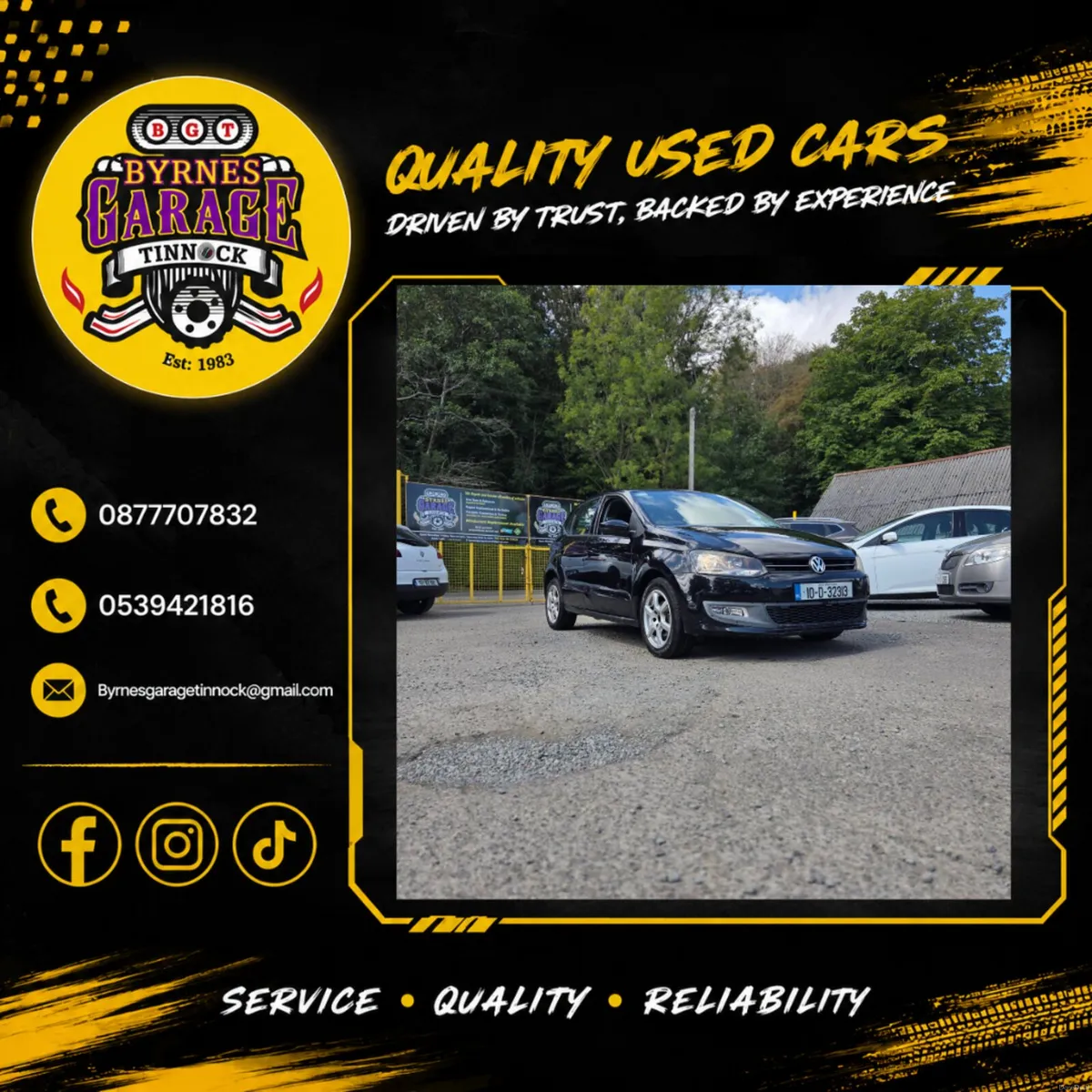 Low Mileage VW Polo NCT Warranty - Image 1