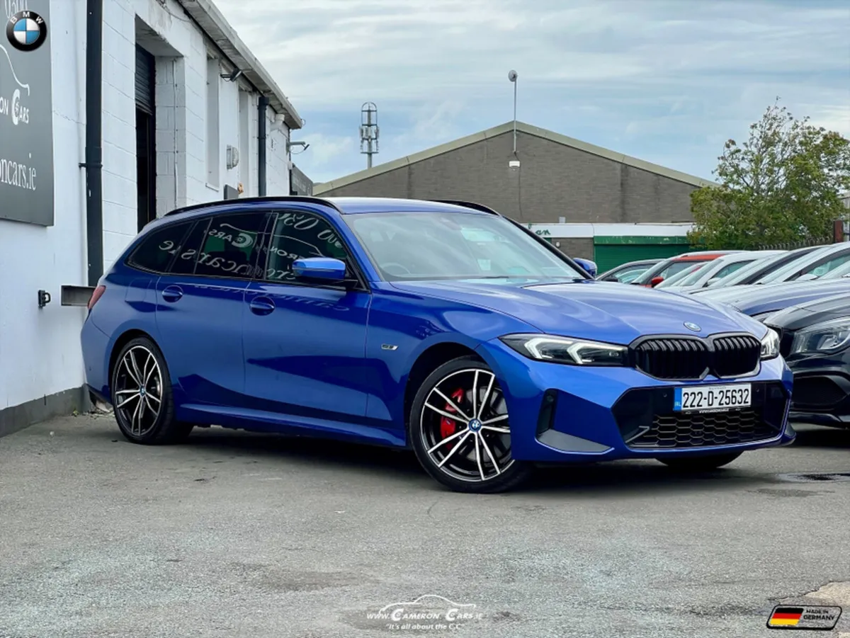 BMW 330e MSPORT PORTIMAO BLUE TOURING FINANCE ME - Image 2