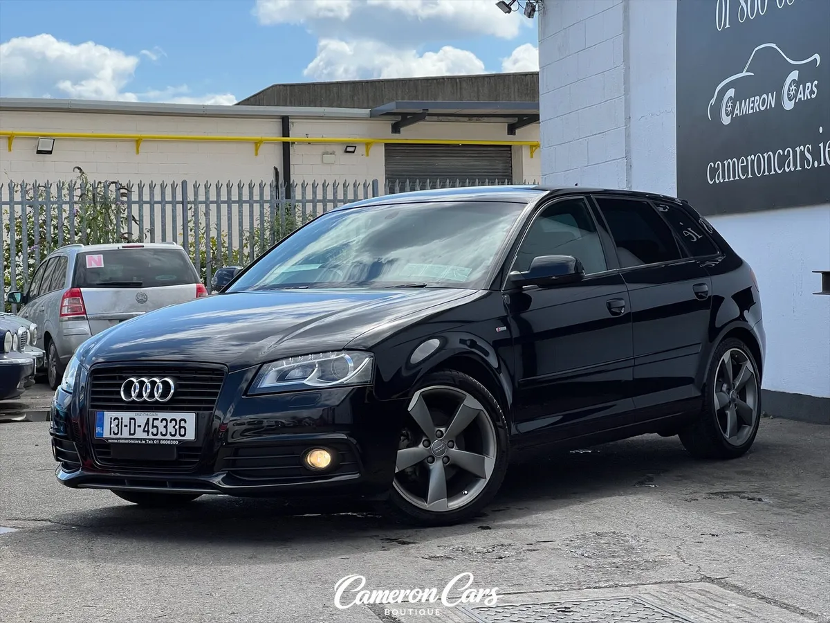 AUDI A3 SLINE AUTOMATIC BLACK ON BLACK - Image 1