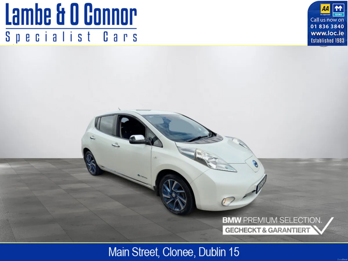 Nissan Leaf E ACENTA + 80KW  AUTO *** ALLOYS **** - Image 1
