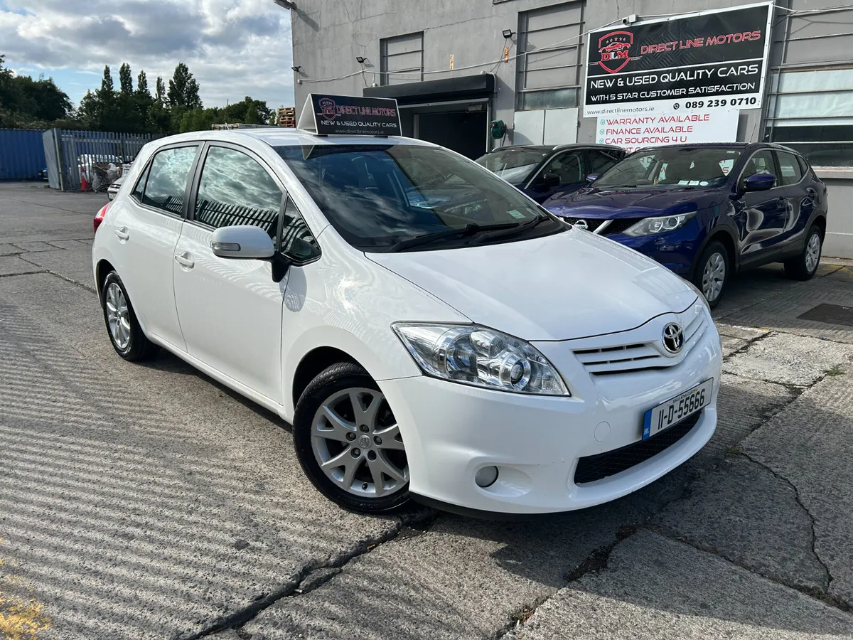 2011 Toyota Auris 1.3 Petrol - Manual - Image 1