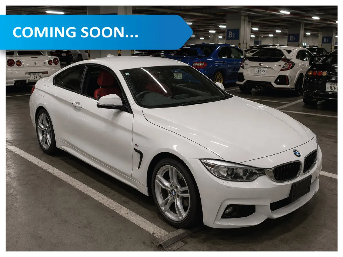 162 BMW 420i M-Sport Coupe • Red Leather - Image 1