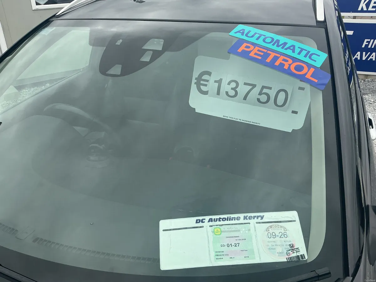 2016 HONDA HR-V AUTOMATIC 1.5 PETROL LOW KMS - Image 4