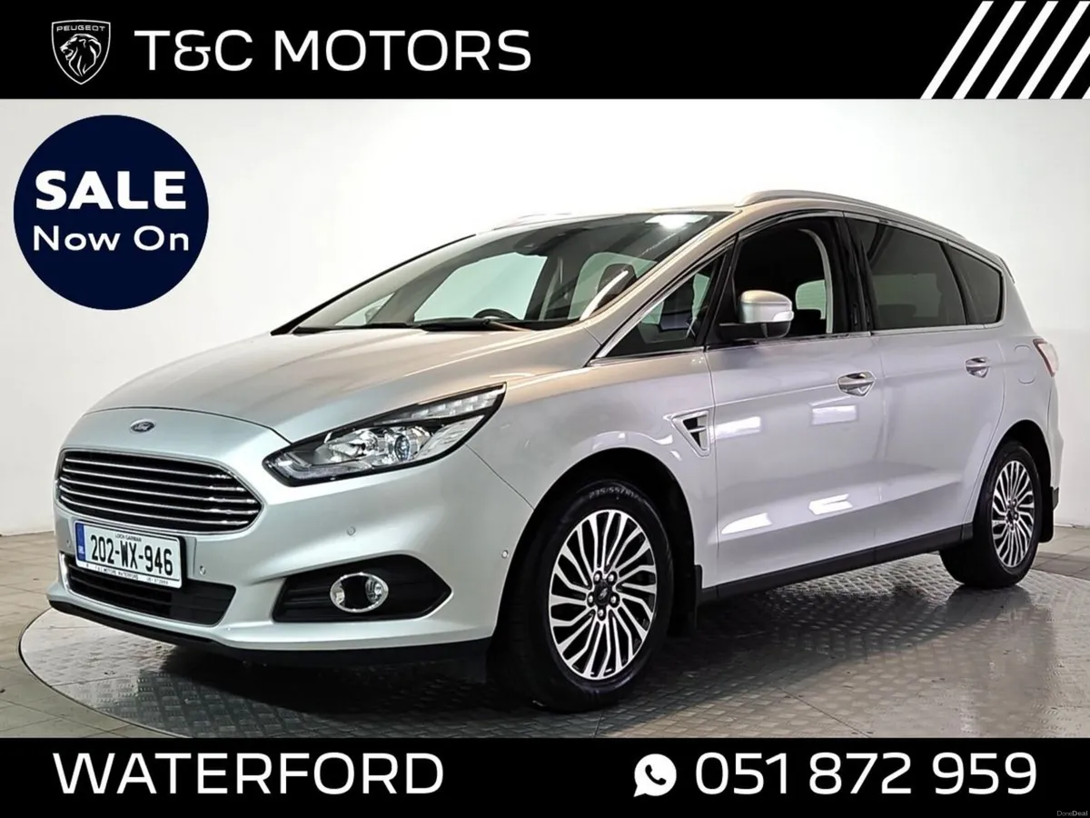 Ford S-Max 7 Seater - TITANIUM 2.0 TD 150BHP - App - Image 1