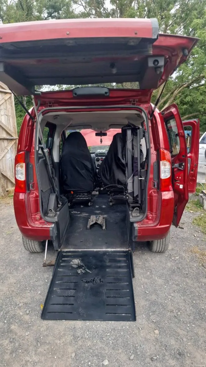 Fiat qubo wheel chair - Image 4