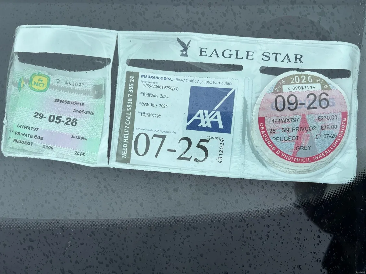 2014 Peugeot 3008 Service History €1200 - Image 2