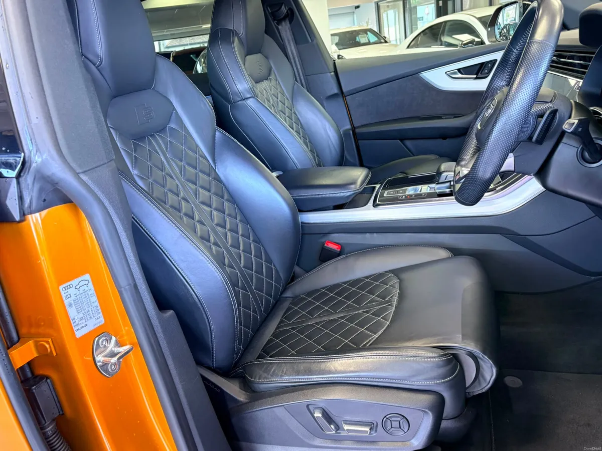 Audi Q8 3.0 TDI S-Line 268 BHP 2019 DRAGON ORANGE - Image 4