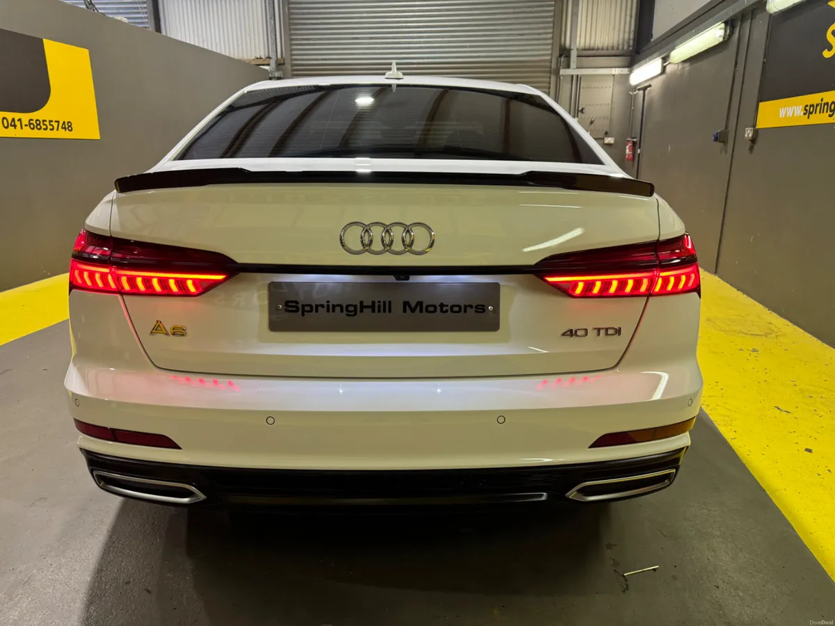 2018 Audi A6 2.0TDI 4.0 204ps Auto Black Edition - Image 6