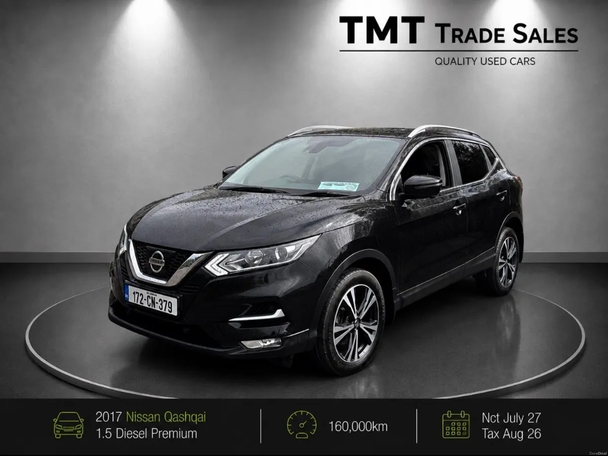 2017 Nissan Qashqai 1.5Diesel Premium NCT July 27 - Image 1