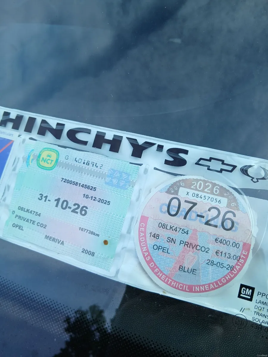 Opel meriva 1,4 veru low mileages - Image 2