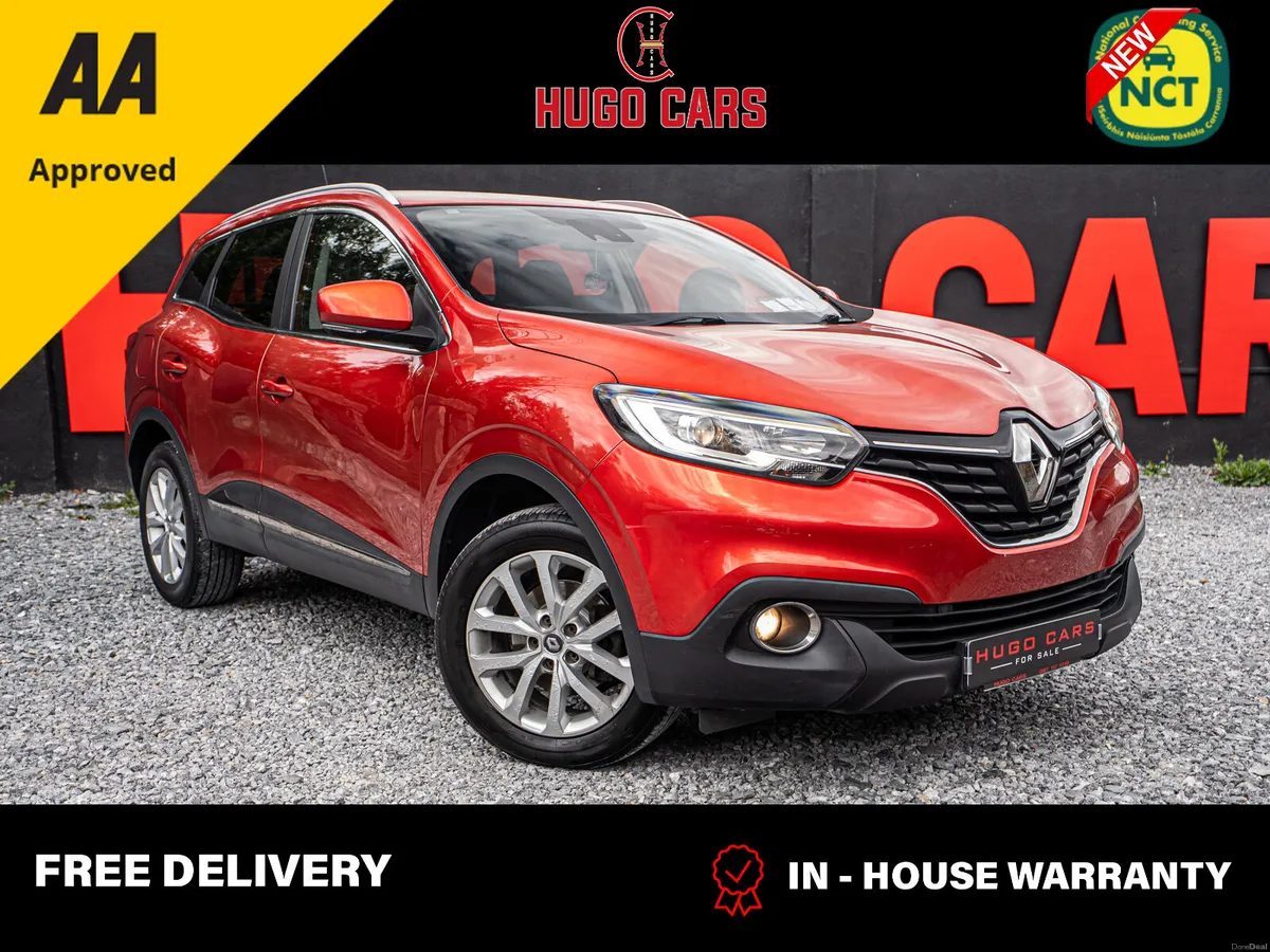 2016 Kadjar 1.5dci/New NCT/Irish/Warranty - Image 1