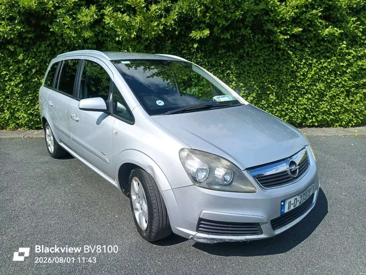 Opel Zafira 7seater 1.6 petrol 2011 FRESH NCT - Image 1