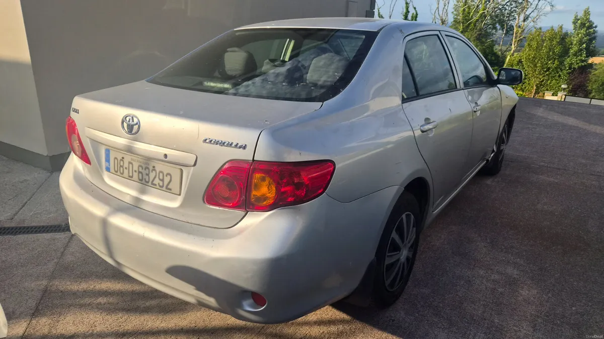 08 COROLLA - IMBOLIZER ISSUE - GOOD ENGINE & GEARB - Image 4