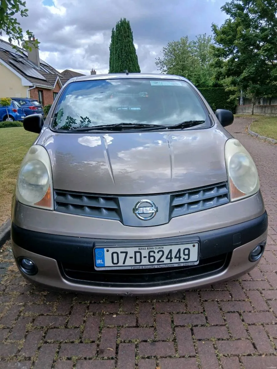 Nissan Note 1.4 L Petrol Manual - Image 1