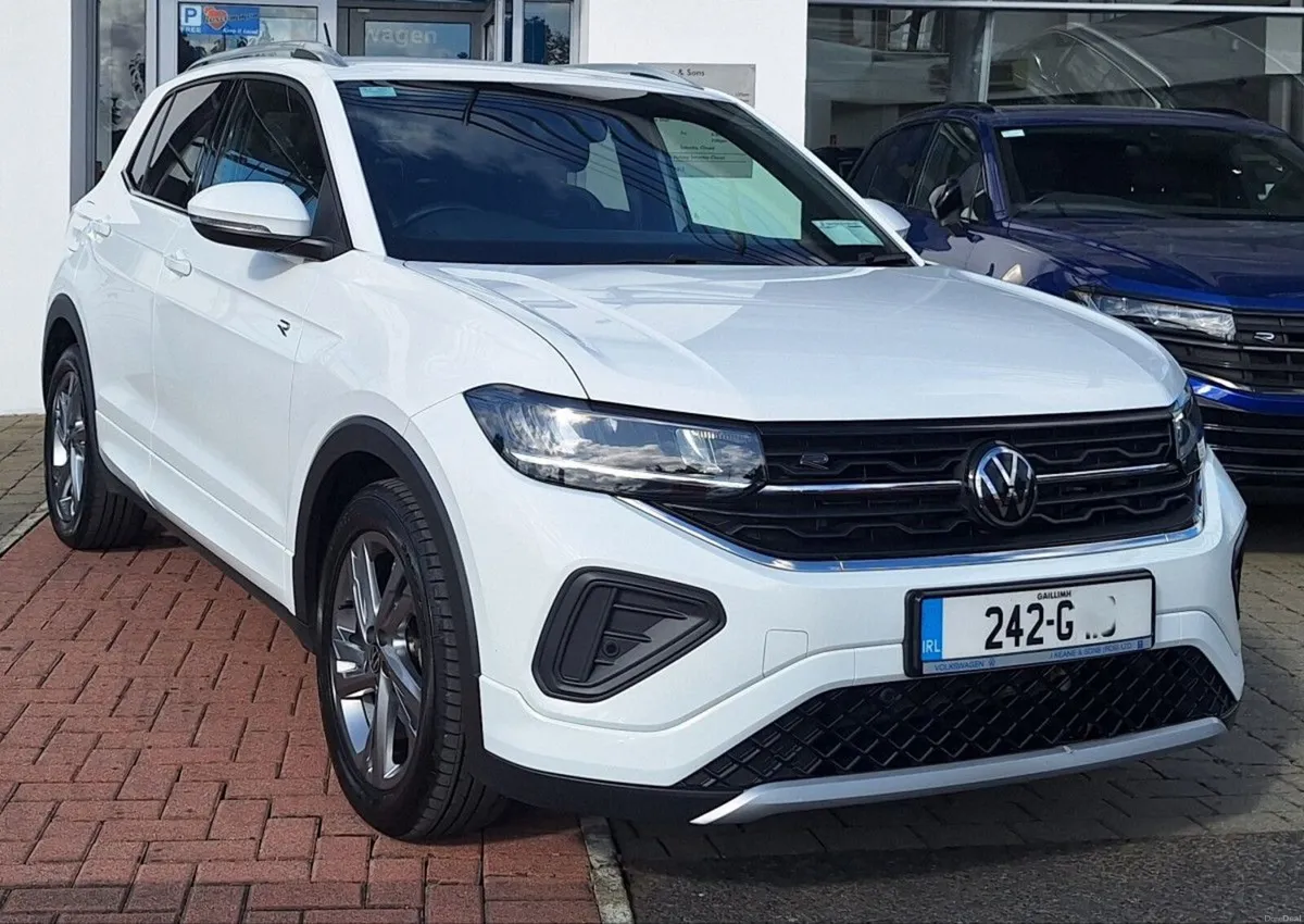 Volkswagen T-Cross R-Line 1.0 TSI 115HP **REAR VIE - Image 1