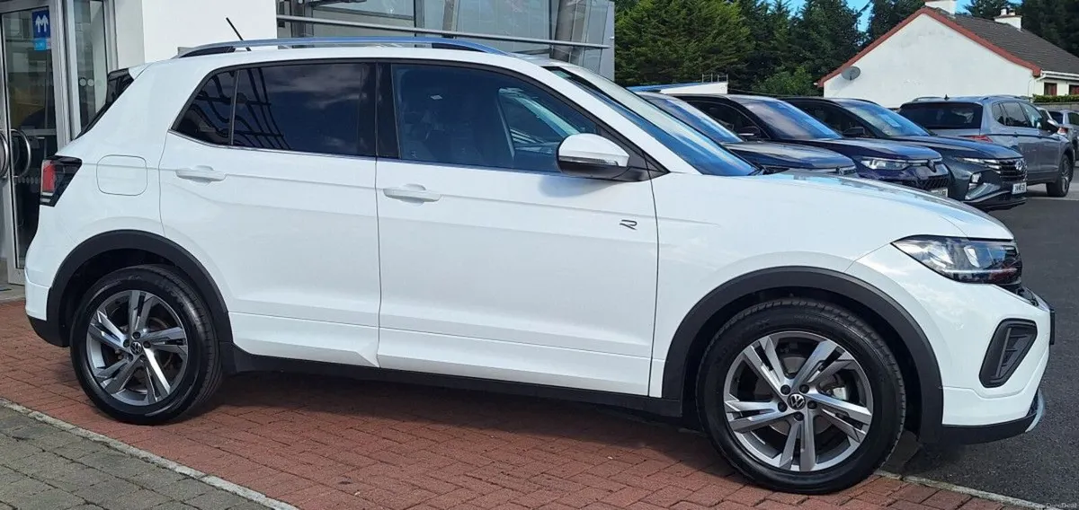 Volkswagen T-Cross R-Line 1.0 TSI 115HP **REAR VIE - Image 2