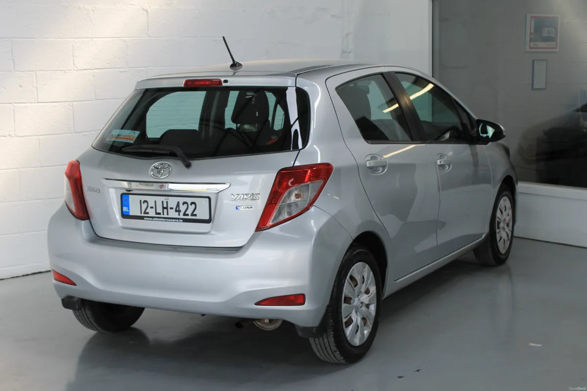 Toyota Yaris 2012 1.0 Petrol Luna Irish Car - Image 6