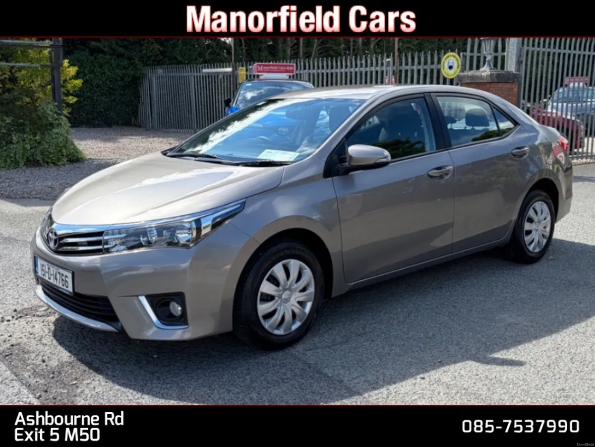 2015 151 Toyota Corolla Terra 1.33 Petrol Saloon - Image 3