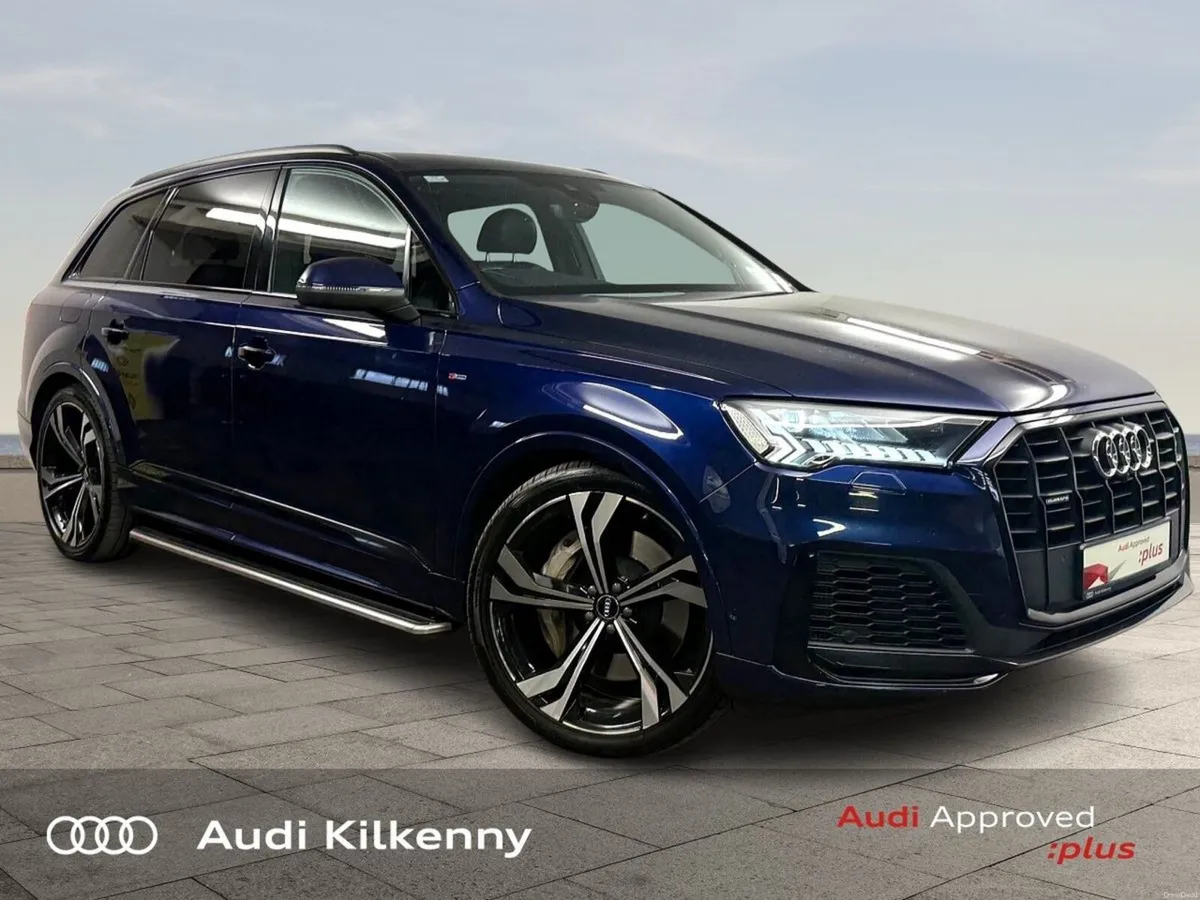 Audi Q7 55 TFSI e S Line Black Edition with 22 Inc - Image 1