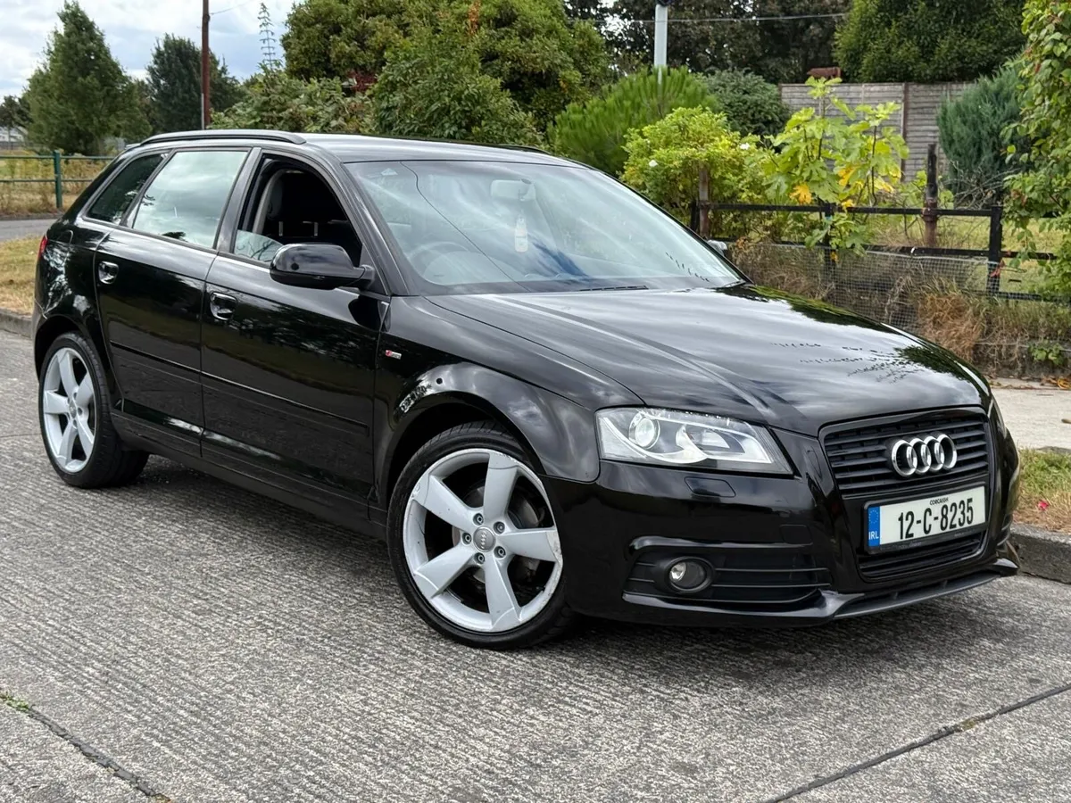 2012 Audi A3 S Line Black Edition NCT 09/27 - Image 1