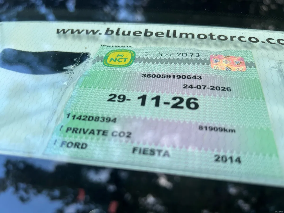 Ford Fiesta New Nct Low Km - Image 3